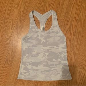 Lululemon cool racerback camo tank Luxtreme 6